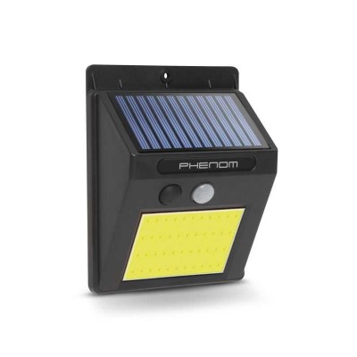 Reflector solar COB LED cu senzor de miscare montabil pe perete 3W IP65 Phenom