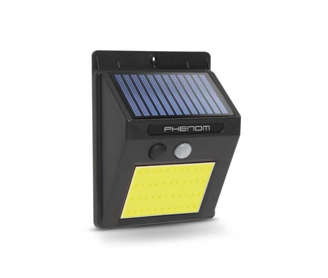 Reflector solar COB LED cu senzor de miscare montabil pe perete 3W IP65 Phenom