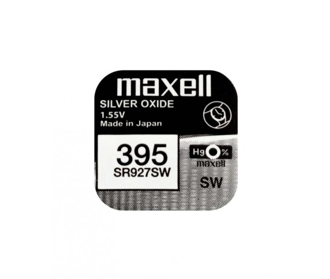 Baterie ceas Maxell SR927SW V395 SR57 1.55V oxid de argint 1buc