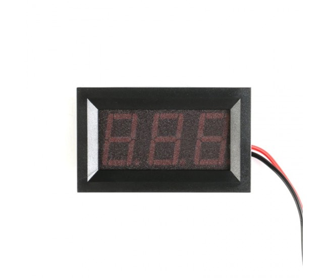 Voltmetru digital 4.5-30V cu display rosu