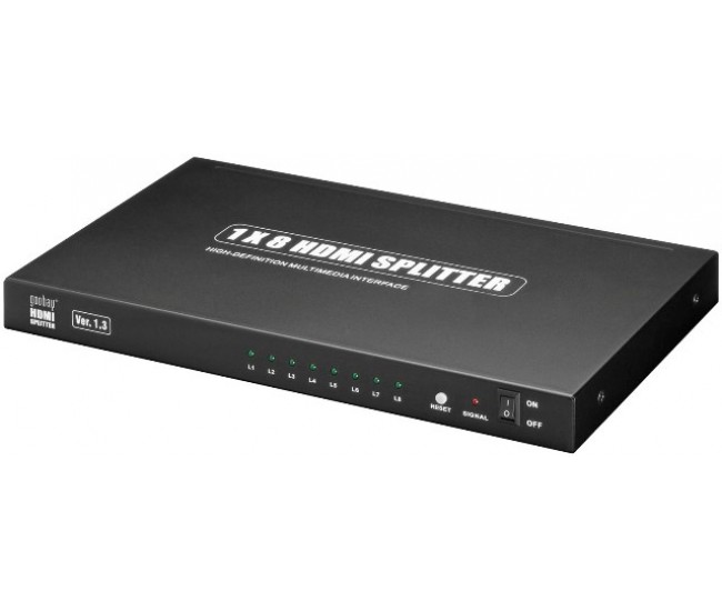 Splitter 1x HDMI intrare - 8x HDMI iesire 1920x1080/60Hz