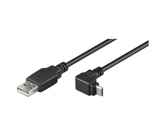 Cablu USB la 5 pini micro USB 90 1.8m Goobay