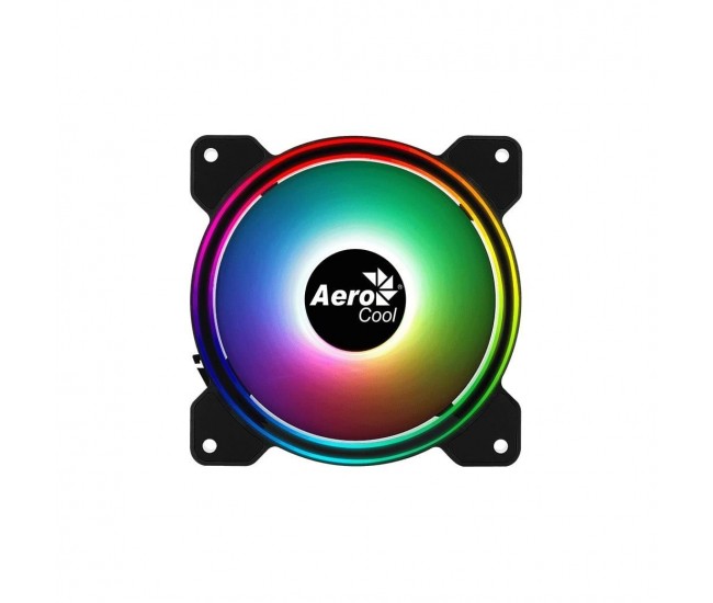 Ventilator Aerocool Saturn 120x120x25mm 12V aRGB LED rulmenti Hydraulic Bearing anti-vibratii 1000RPM SATURN-12F-ARGB