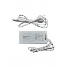 Alimentator 200-240V - 12V 3.8A cu mufa 5.5x2.5 mm alb cu cablu de alimentare (507) NBC45A120380M2