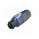 Conector SPEAKON tata pentru cablu difuzor 4 pini 7-14.5mm mama Neutrik NL4FX