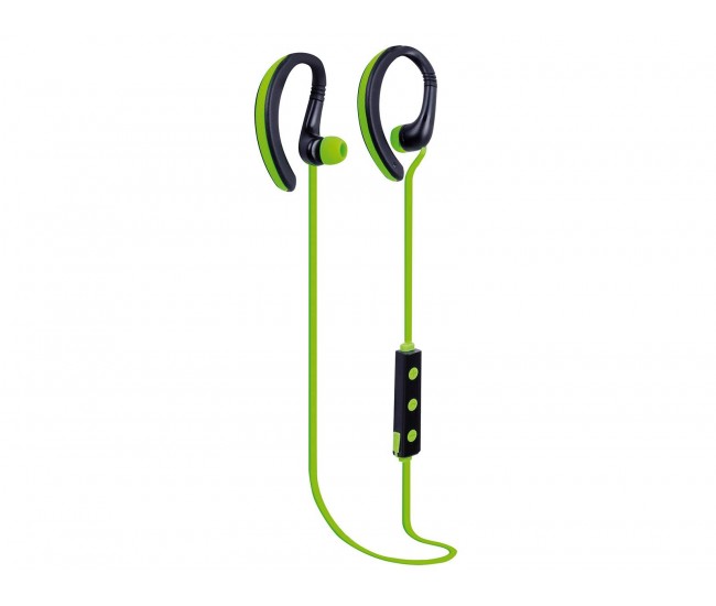 Casti sport Bluetooth cu microfon HMP 1215 BT verde Trevi