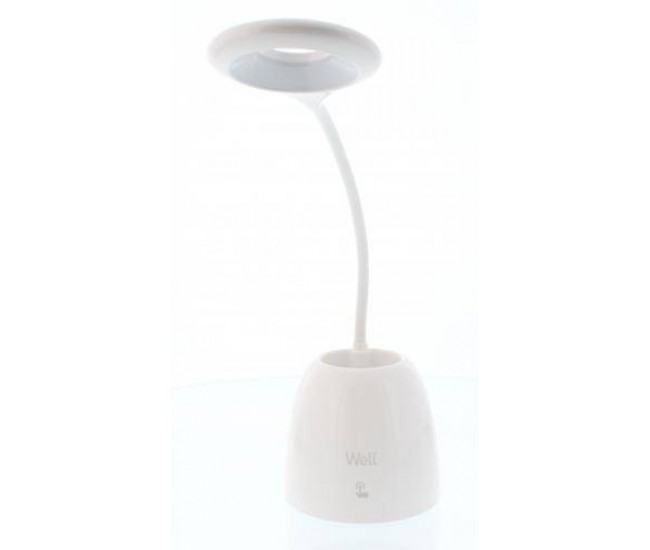 Lampa de birou LED Well cu suport de pixuri