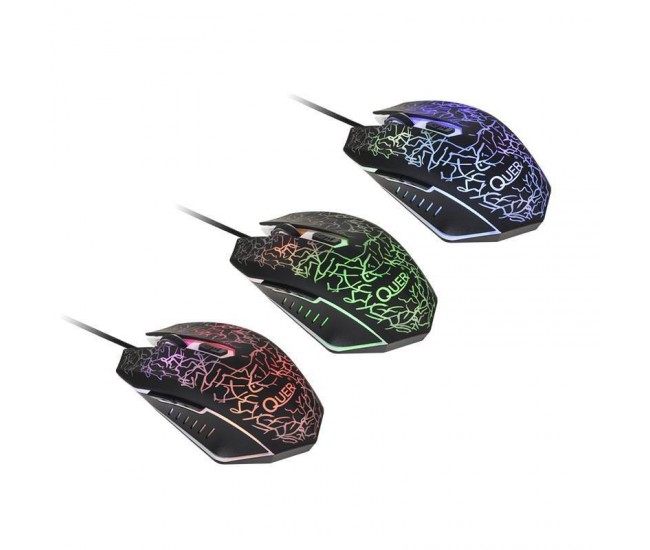 Mouse gaming Quer 800-2400dpi cu 6 butoane Quer