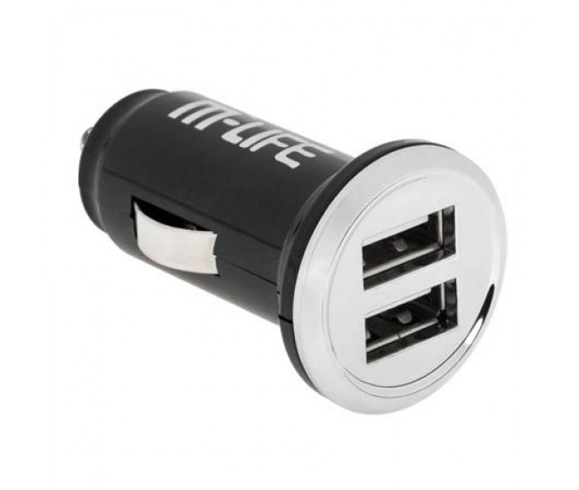 Incarcator auto USB 2A dual