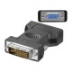 Adaptor DVI-I 24+5 la VGA mama Goobay