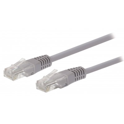 Cablu de retea Cat5e UTP RJ45 8P8C - RJ45 8P8C 2m gri Valueline