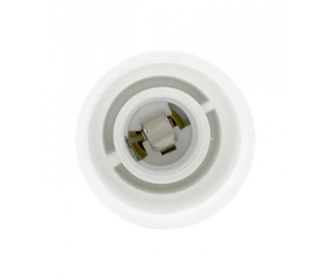 Adaptor soclu E14 mama la mufa E27 tata 500W 2A alb HOME