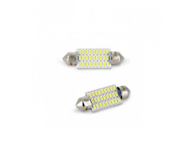 LED Sofit 39mm Plafoniera numar de imatriculare 12V 1.5W 189lm CLD024 set 2buc Carguard