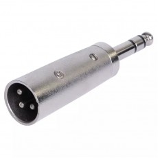 Adaptor audio XLR tata - JACK 6.35 mm tata STEREO metal BST 18-5569