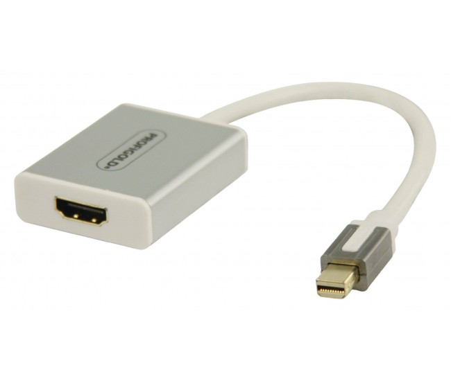 Adaptor Profesional mini DisplayPort - HDMI v1.1 0.2m alb Profigold