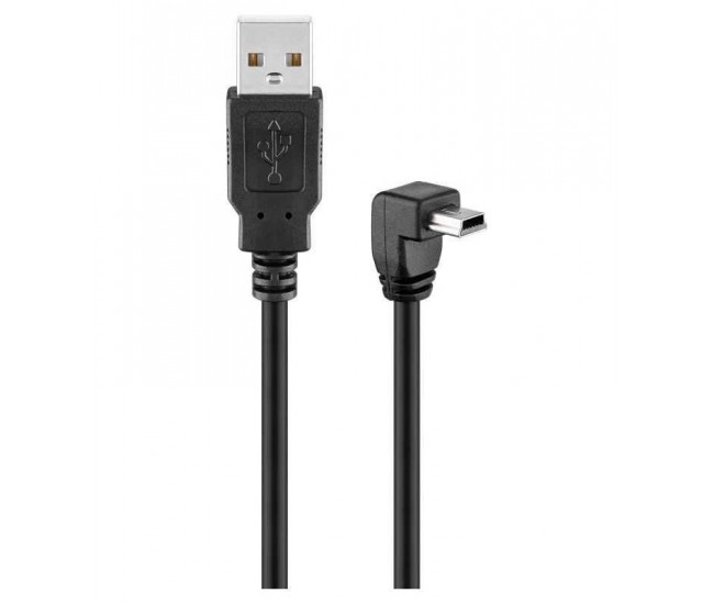 Cablu mini USB 90 grade 1.8m pentru GPS-uri Goobay