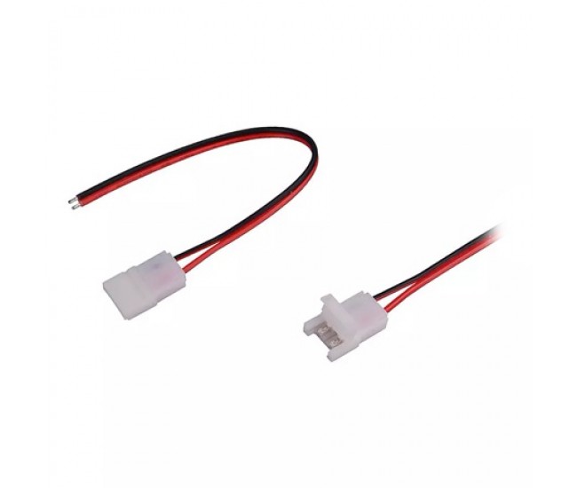 Cablu adaptor conector banda LED 10mm - single V-TAC