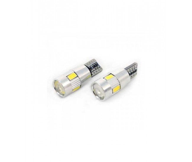 LED de Pozitie Canbus T10 12V 3W 180lm 6000K set 2buc CAN120 Carguard