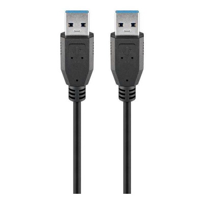 Cablu USB 3.0 5m USB A tata - USB A tata SuperSpeed 5Gbit/s negru Goobay