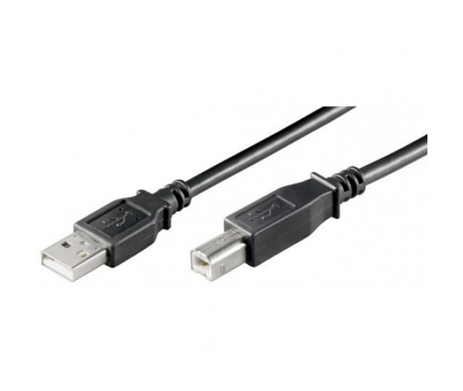 Cablu imprimanta USB 5m USB A la USB B cupru USB 2.0 Hi-Speed Goobay