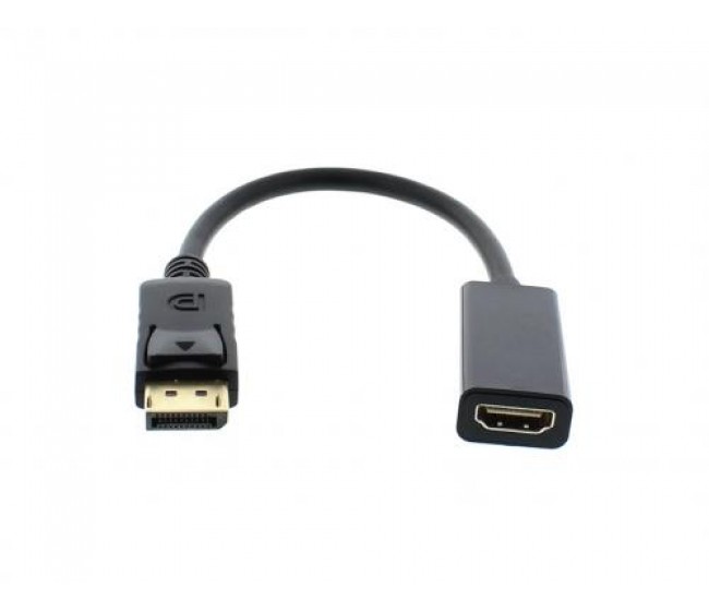 Cablu adaptor HDMI mama - Displayport tata 0.2m Well