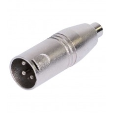 Adaptor audio tata XLR - RCA mama metal BST 18-5580