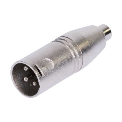 Adaptor audio tata XLR - RCA mama metal BST 18-5580