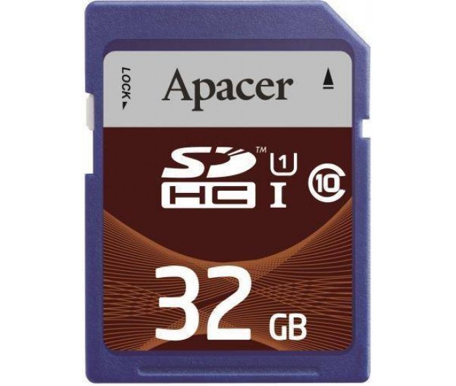 Card SDHC UHS-I 32GB clasa 10 Apacer