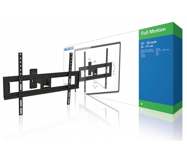Suport TV de perete 37-70  35kg Valueline
