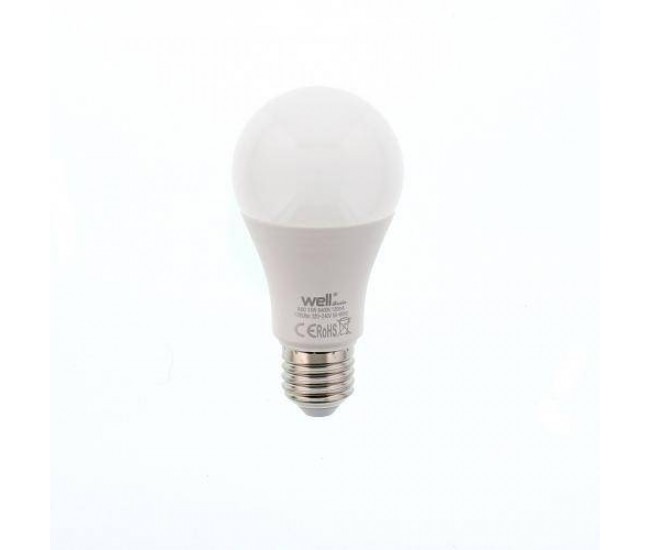 Bec cu led A60 E27 15W 230V lumina rece Basic Well