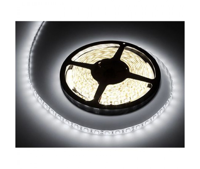 Banda LED 5m 12V 24W 3300lm 6500K protectie IP65 alb rece