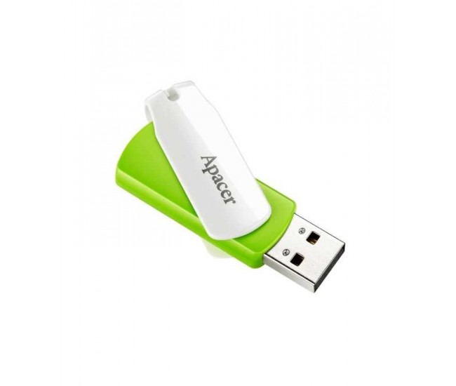 Memorie flash USB2.0 64GB verde Apacer AP64GAH335G-1