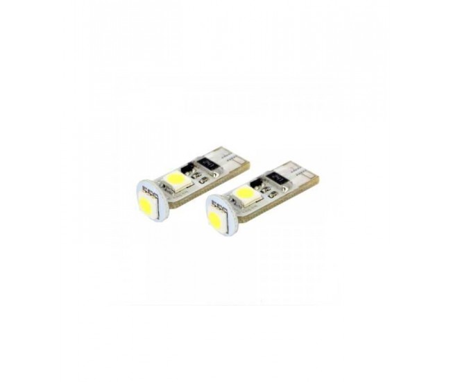 LED de Pozitie T10 12V 3W 54lm set 2buc CAN104 Carguard