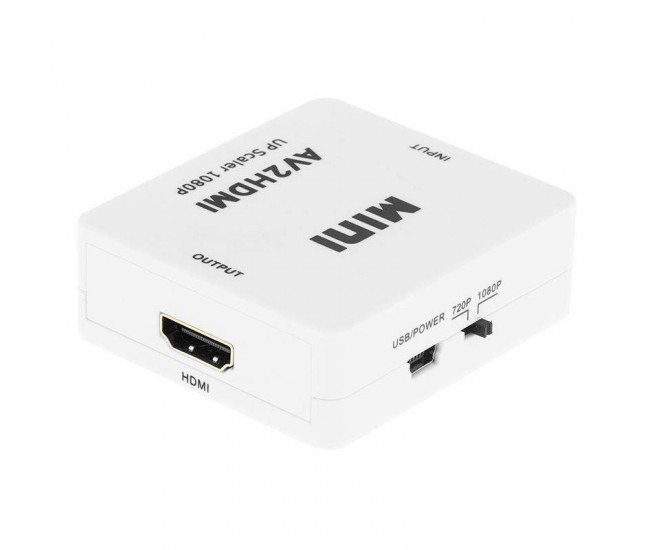 Convertor RCA CVBS +audio - HDMI mama Cabletech