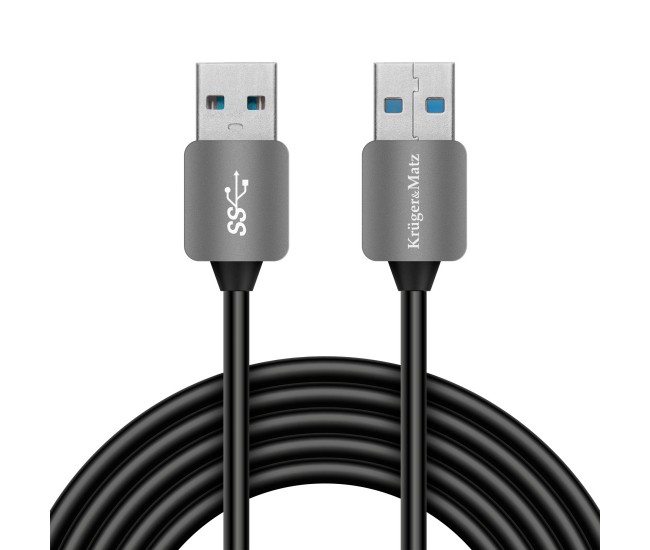 Cablu 3.0 USB 1m plat tata-tata Profesional Kruger&Matz