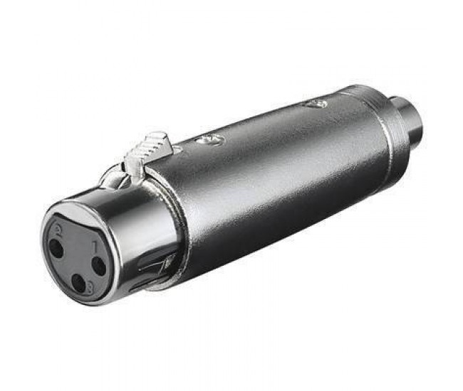 Adaptor XLR mama la RCA mama Goobay