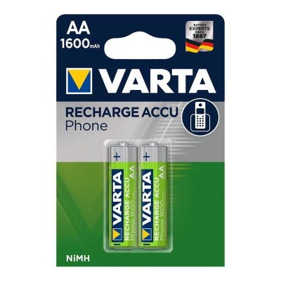 Set acumulatori telefon fara fir AA 1.2V 1600mAh Varta 2buc