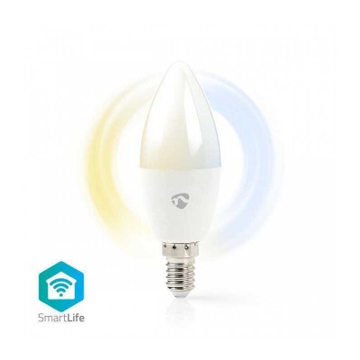 Bec LED Smart WiFi reglare culoare lumina E14 Nedis