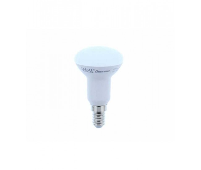 Bec spot LED R50 E14 7W 230V 650lm 6500K lumina rece Supreme Well LEDLC-R507E14-07-WL