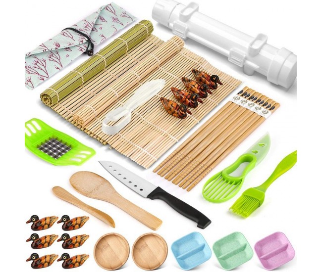 Set 31 de Accesorii pentru Sushi, Flippy, Multicolor