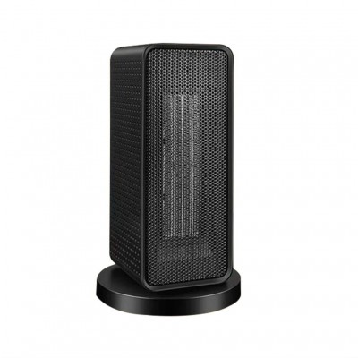 Aeroterma / Radiator Flippy, 1200 W, 2 trepte de putere, termostat reglabil, Negru