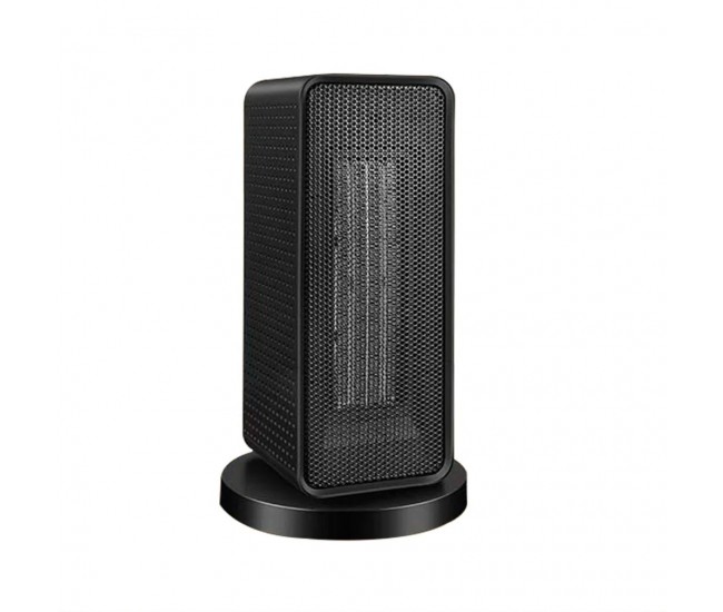 Aeroterma / Radiator Flippy, 1200 W, 2 trepte de putere, termostat reglabil, Negru