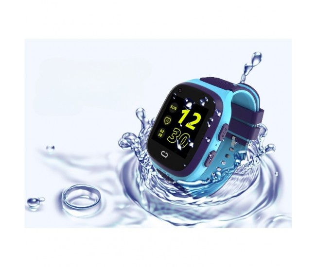 Ceas Smartwatch Pentru Copii LT31E-4G cu Functie Telefon, Localizare GPS, Istoric traseu, Apel de Monitorizare, Camera, Albastru