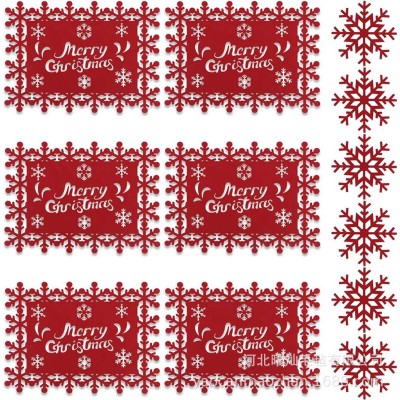 Christmas placemat + Christmas placemat 12-piece set