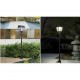 Lampa solara de tip stalp pentru gradina, Flippy, Alb Rece