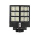 Lampa solara stradala Flippy, cu telecomanda, senzor de miscare si lumina, suport prindere, 480 LED-uri, IP65, ABS, 15AH, 300W, temperatura culoare 6500K, 44.6x34.8x7.2 cm, autonomie 10-12 ore, negru