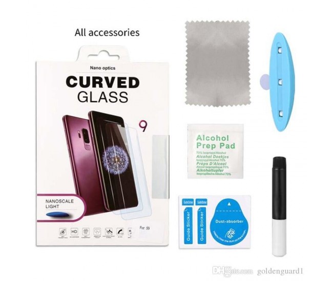 Folie Sticla Huawei Mate 20 Full Glue Nano Water Transparent