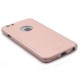 Husa Apple iPhone 6/6S IPAKY Full Cover 360 Roz Auriu + Folie Cadou