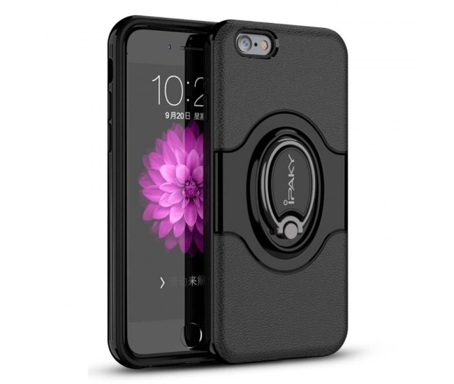 Husa Apple iPhone 6 Ipaky Ring Negru