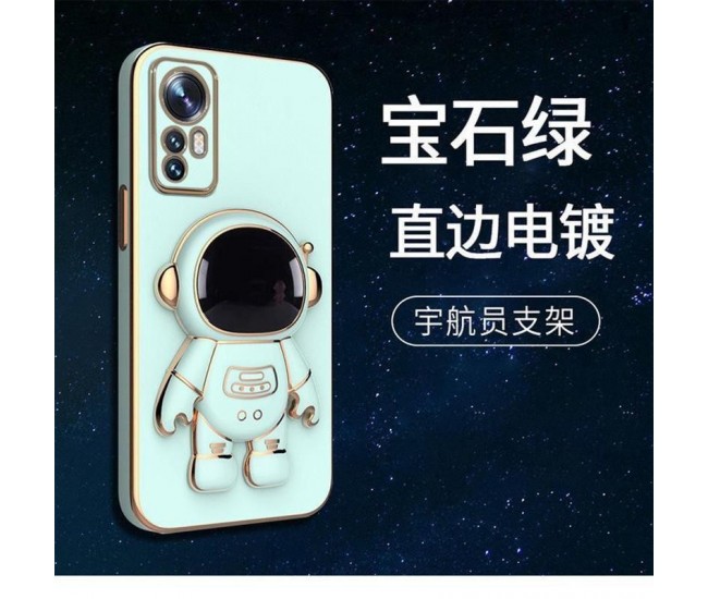 Husa de Protectie 2 in 1, Flippy, pentru Honor 70, Astronaut cu Suport, din TPU, Verde